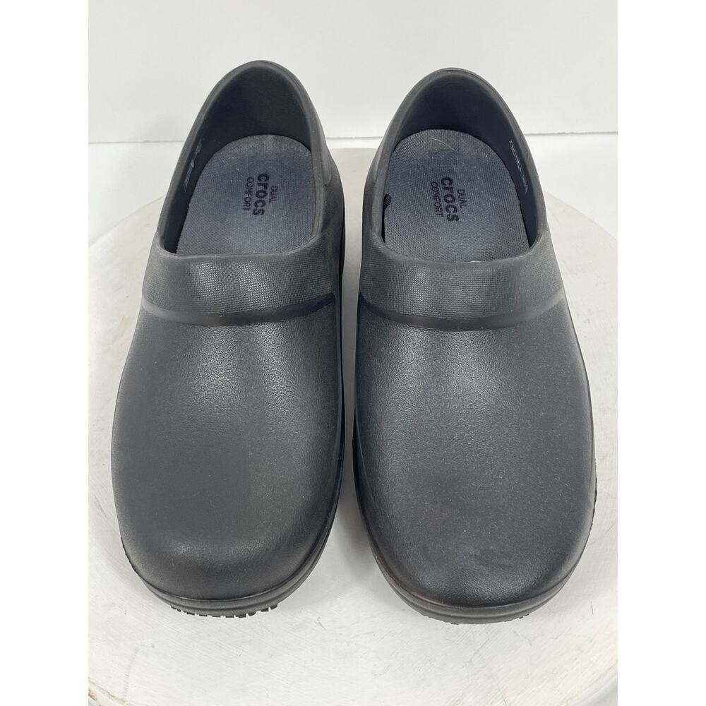Crocs Womens Size 7 Slip On Clog Black